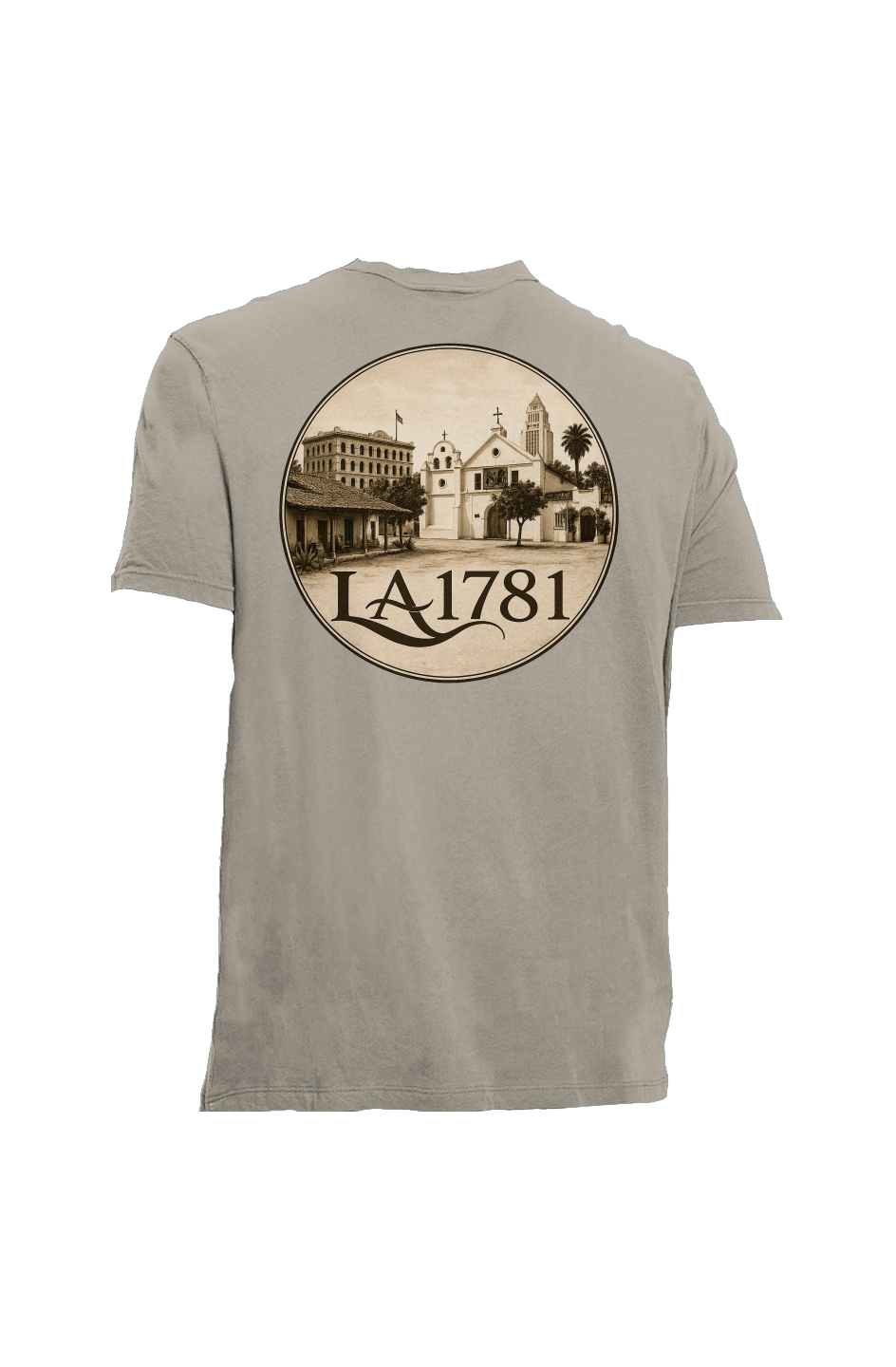 LA1781 Latte T Plaza Back