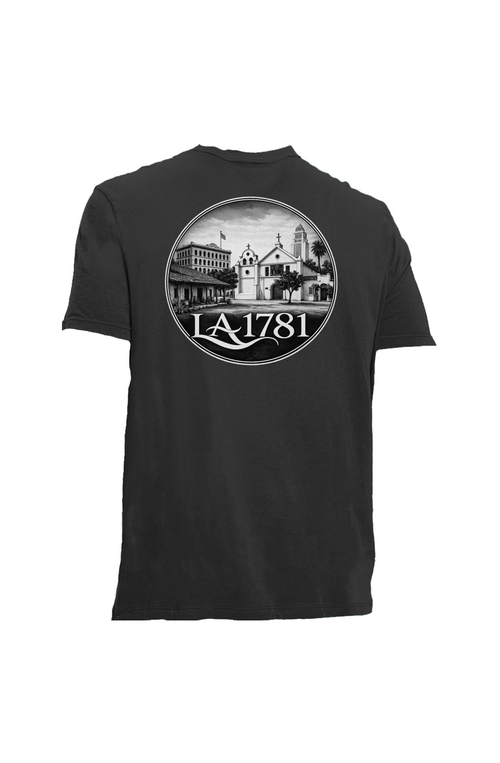 LA1781 Black T Plaza Back